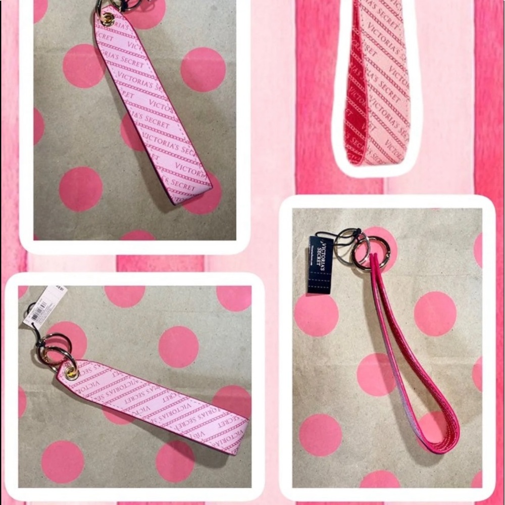 Victoria's Secret Wristlet Strap Keychain NEW